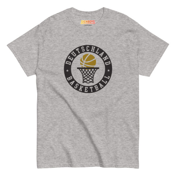 Deutschland Basketball - T-Shirt (Black&Dirty Gold Edition)
